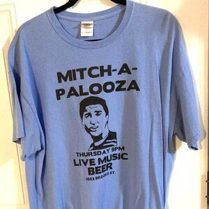 T shirt X-Large Light Blue Owen Wilson